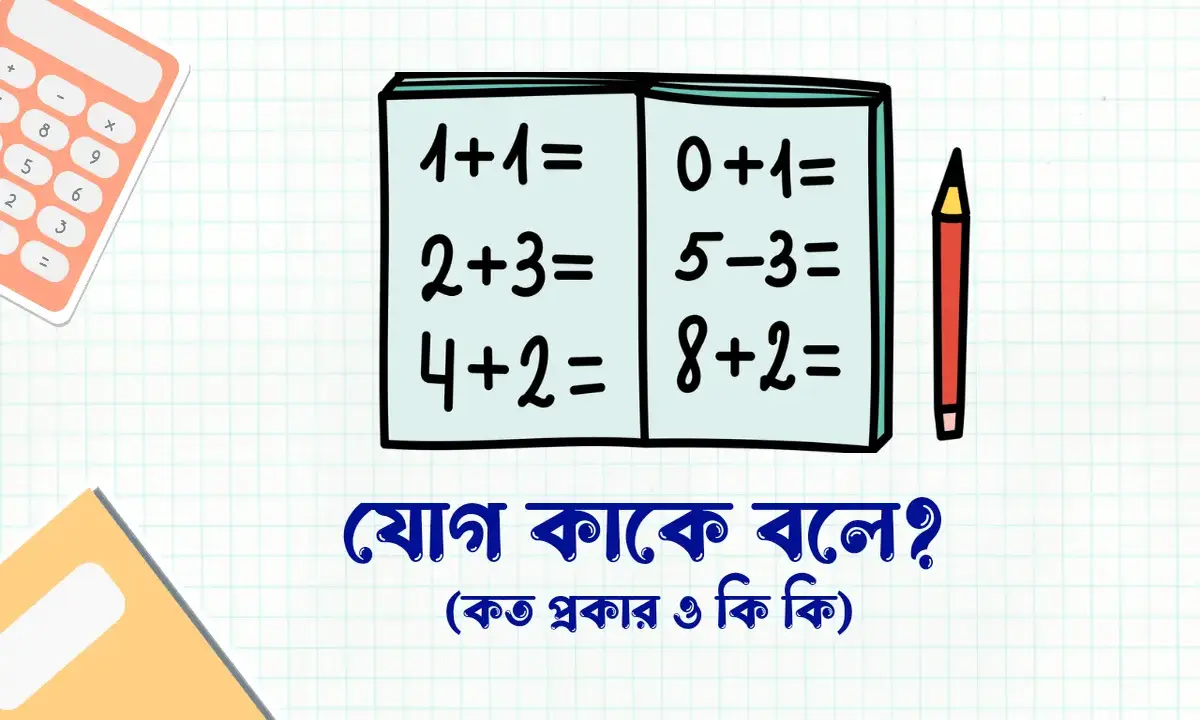 যোগ কাকে বলে, যোগ কত প্রকার ও কি কি, যোগের কয়টি অংশ ও কি কি, যোগের সংক্ষিপ্ত রূপ,