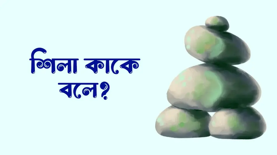 শিলা কাকে বলে, শিলা কত প্রকার ও কি কি